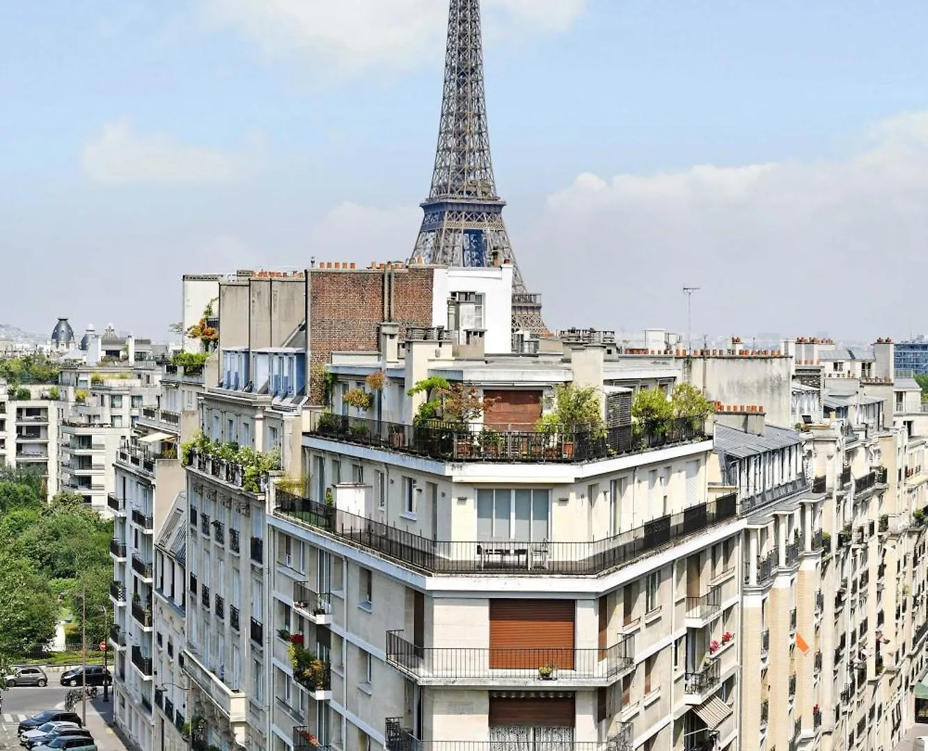 Modern Apt -1Br For 4P - View Eiffel Tower - Trocadero باريس شقة